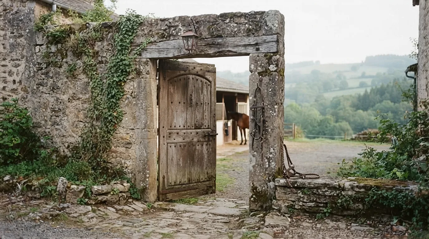 Entrée du Centre Cheval Poney, centre équestre à Bassillac et Auberoche